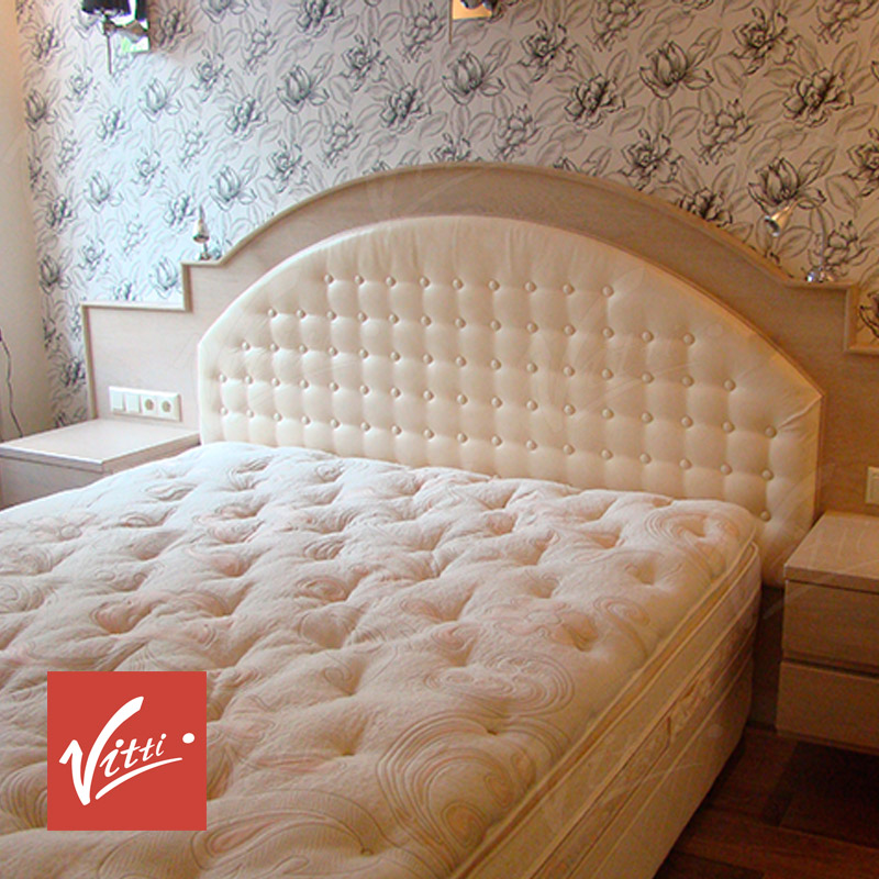 Фото №1. Индивидуальная мебель Vitti для интерьера спальни